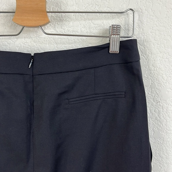 Salvatore Ferragamo Pleated Trouser Side Slit Pocket Pencil Skirt Wool - Picture 4 of 8